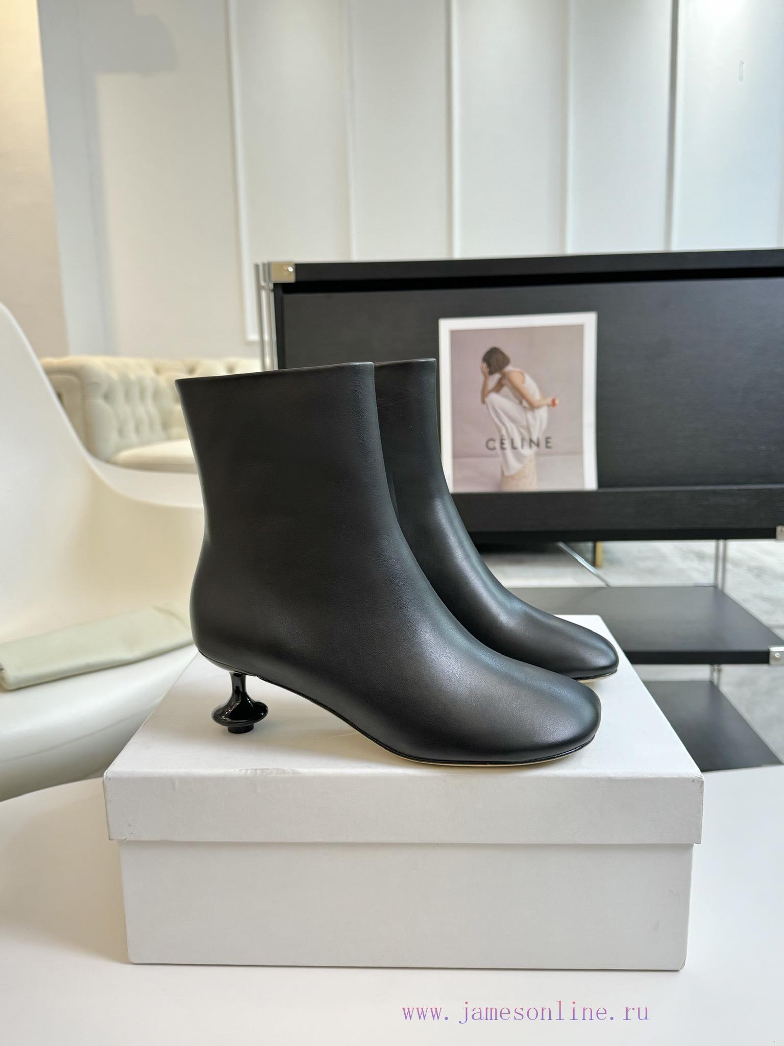 (4.5cM)LOEWE LOEWE 24vs Latest Explosive SeriesRound headed vase and short boots24 years of 0b9n2s13 - Image 6