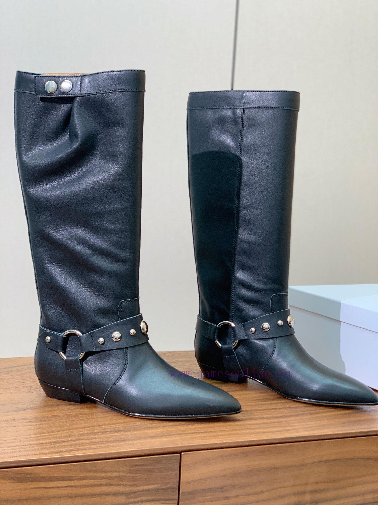 ISABEL MARANT rivet boots are a simple and versatile material with a top layer of calf leathbaxbn0ms - Image 6