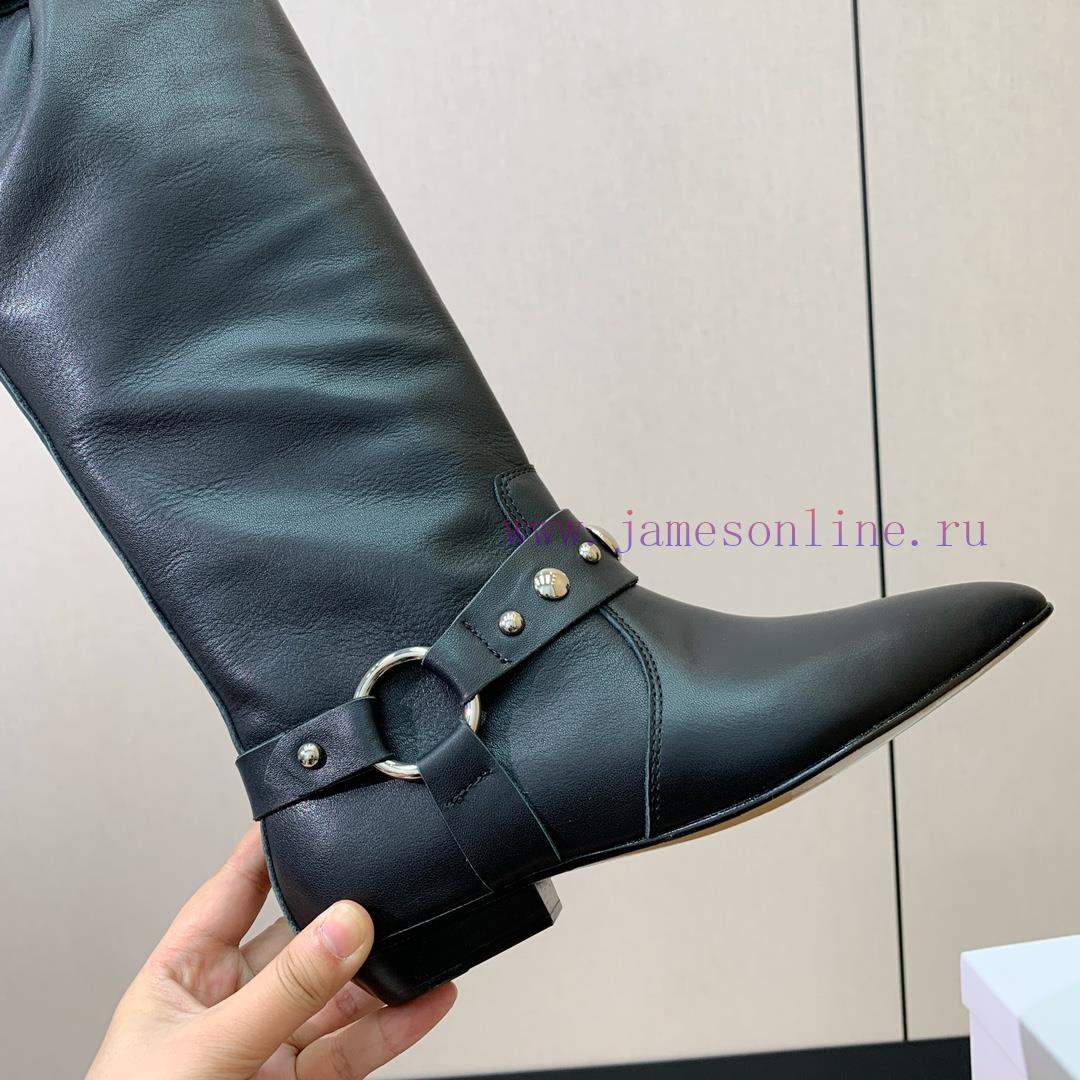 ISABEL MARANT rivet boots are a simple and versatile material with a top layer of calf leathbaxbn0ms - Image 8