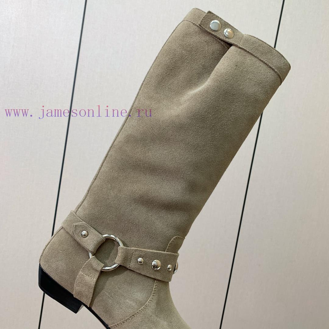 ISABEL MARANT rivet boots are a simple and versatile material with a top layer of calf leath5rqn9k3u - Image 5