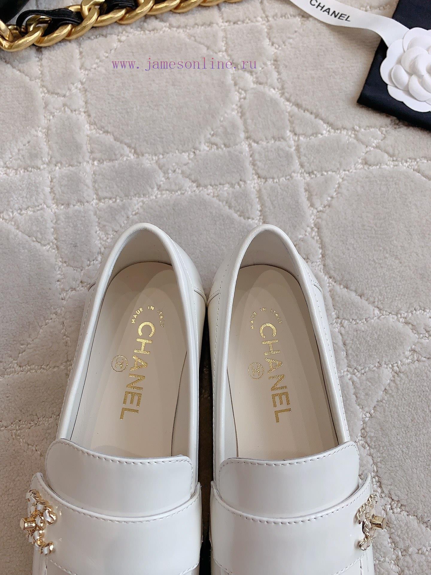 Chanel's new loafers classic chain decoration simple and atmospheric chain logo exquisite an9t1mqlhc - Image 7