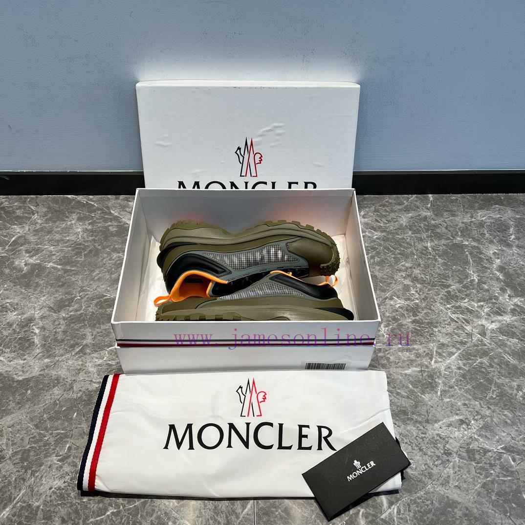Top of the line Moncler Alliance Trailgrip Lite low top lace up khaki ️️ Trailgrip Lite is dvf25mj3r - Image 2