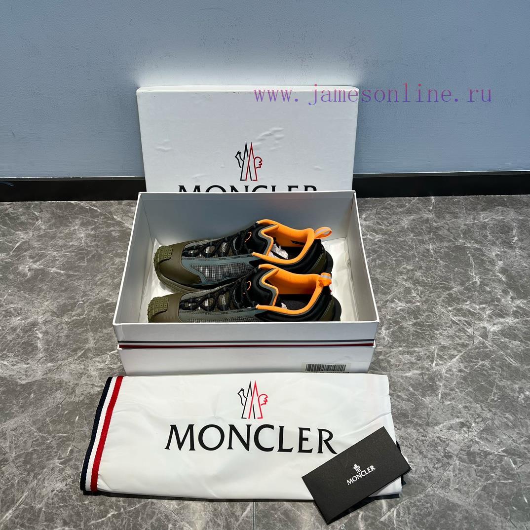 Top of the line Moncler Alliance Trailgrip Lite low top lace up khaki ️️ Trailgrip Lite is dvf25mj3r - Image 4