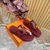 Top notch heel Hemers 2024 SS Hermes early spring new clip on thick soled slippers with genua013cgux