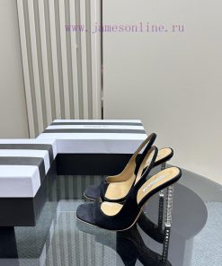 AQUAZZURA 24 Spring New Zp Original Mold New Glass Door Diamond Heel SandalsMade of originalg78hvadr