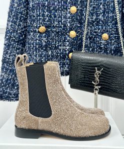 Loewe | Loewe 24S Early Autumn New Short BootsCrazy Grass Planting Simple Design Feels cleanue8axisx