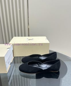 The row2024 new niche French Mary Jane single shoes Le Fu shoes single shoes women's genuinezsugzcxb