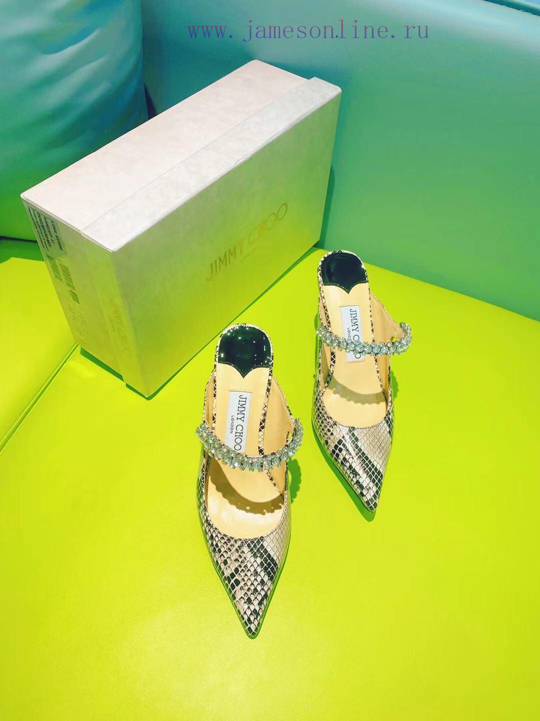 Jimmy Choo's new snake patterned sandals, classic high heelsJimmv's new sandals are super shftv2mppa - Image 8