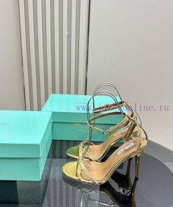 Aquazzura2024 New Sandals Purchasing QualityThe high-heeled sandals with a single strap desikbtsoqqj