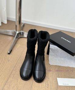 Chanel snow boots are recommended for warm autumn and winter, with high-quality products. Los90f07en