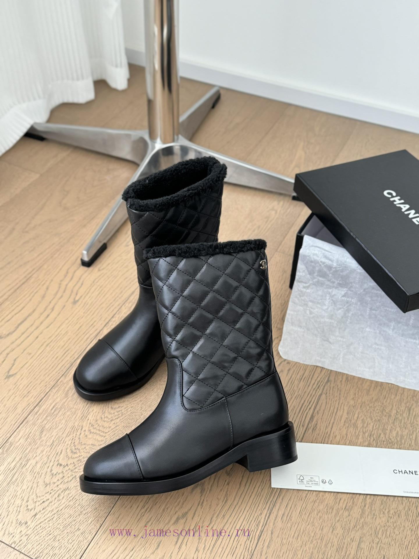 Chanel snow boots are recommended for warm autumn and winter, with high-quality products. Lo00av2iqu - Image 5