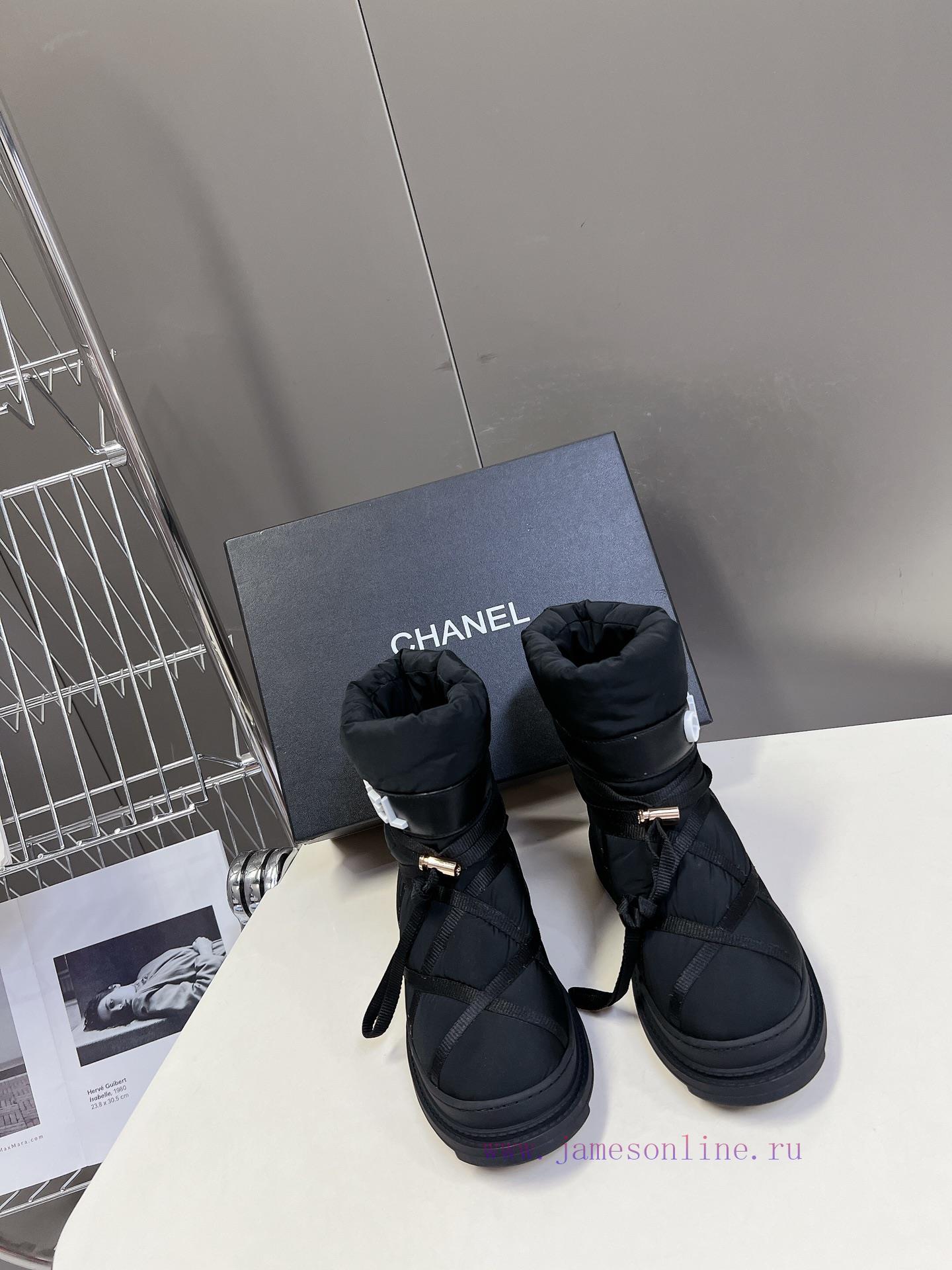 Chanel Coco neige Chanel ski series height increasing shoes ski shoes snow boots original puiubv3ww8