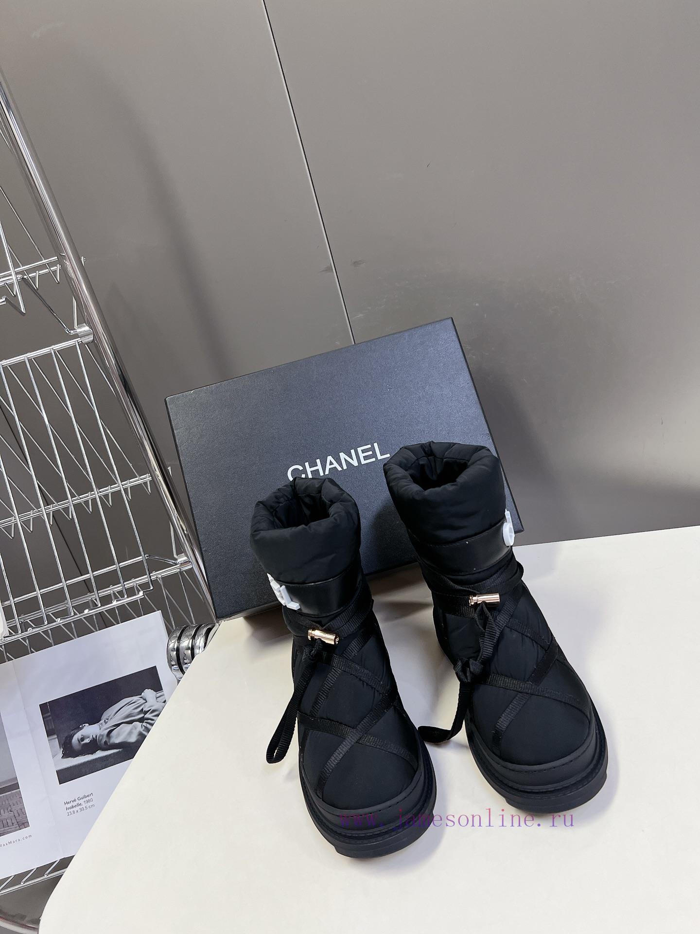 Chanel Coco neige Chanel ski series height increasing shoes ski shoes snow boots original puiubv3ww8 - Image 2