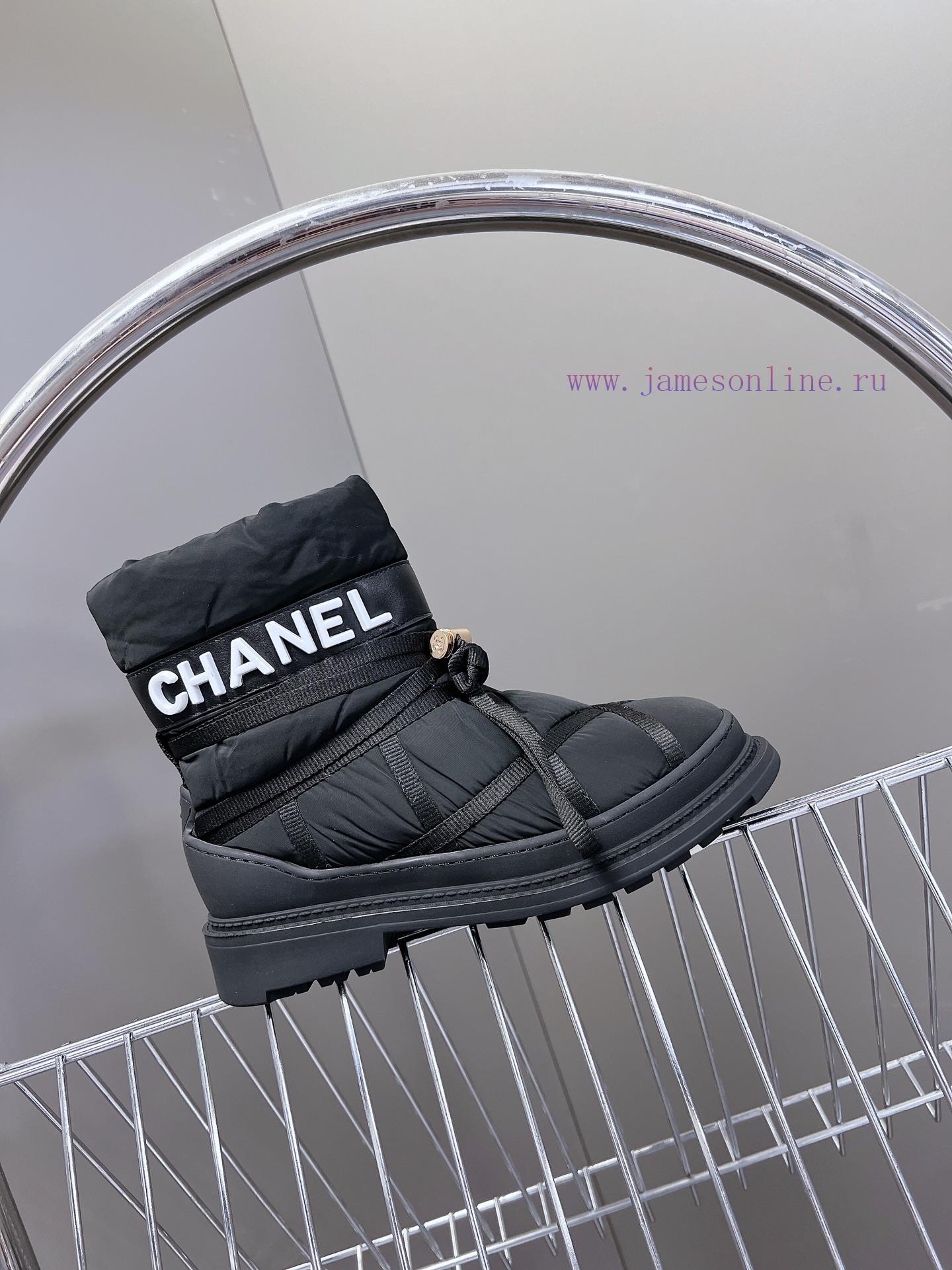Chanel Coco neige Chanel ski series height increasing shoes ski shoes snow boots original puiubv3ww8 - Image 6