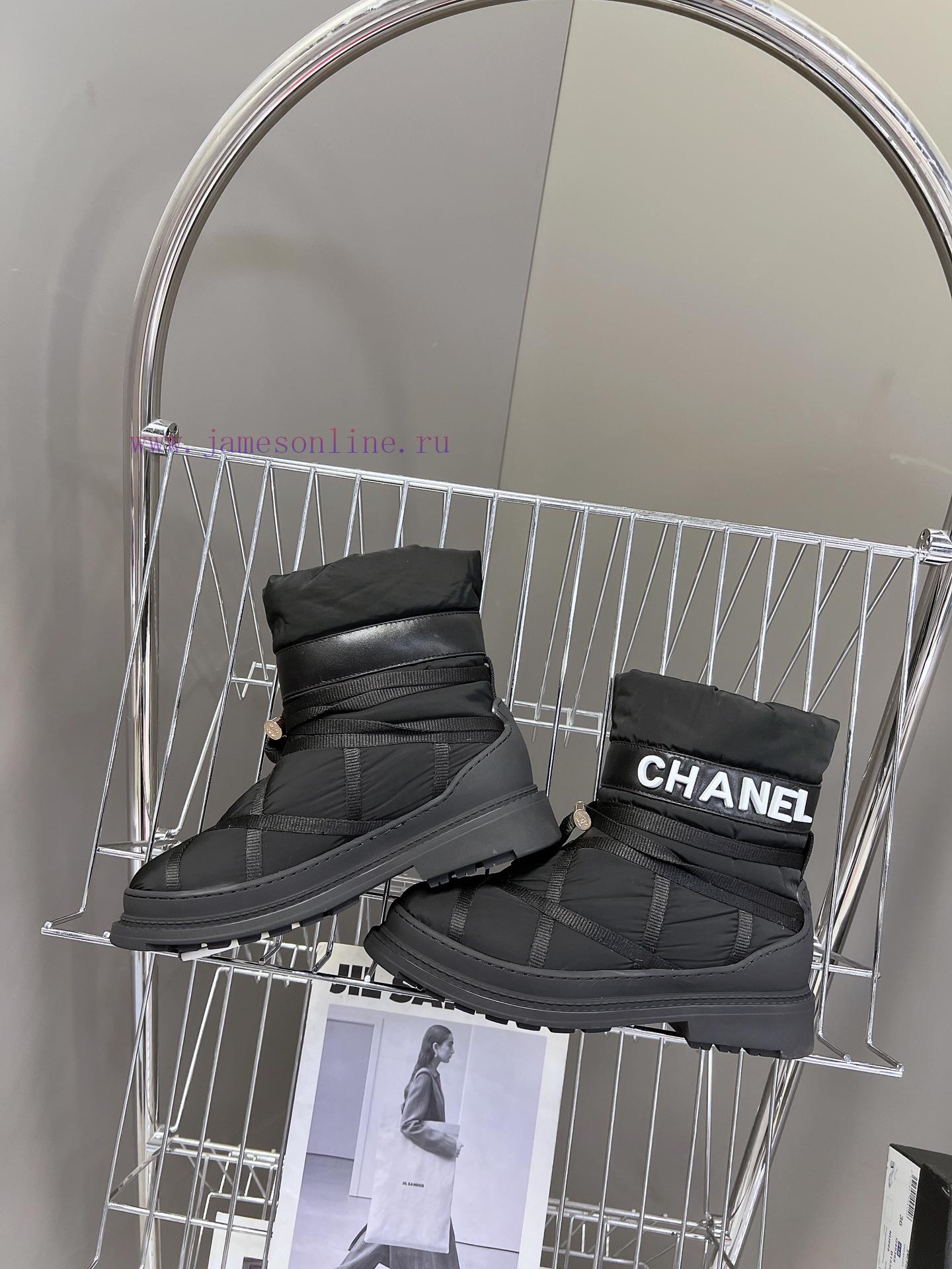 Chanel Coco neige Chanel ski series height increasing shoes ski shoes snow boots original puiubv3ww8 - Image 7
