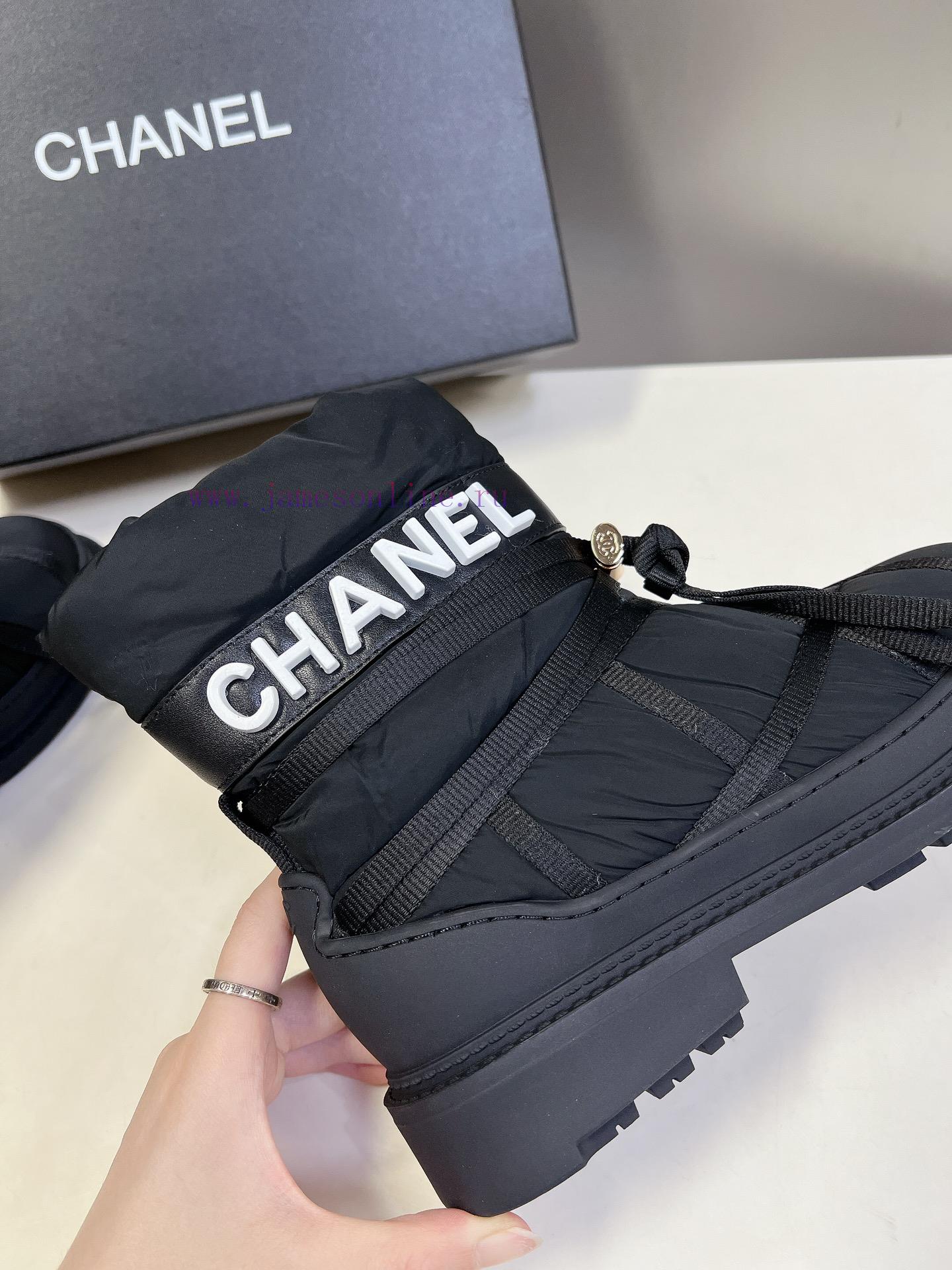 Chanel Coco neige Chanel ski series height increasing shoes ski shoes snow boots original puiubv3ww8 - Image 8