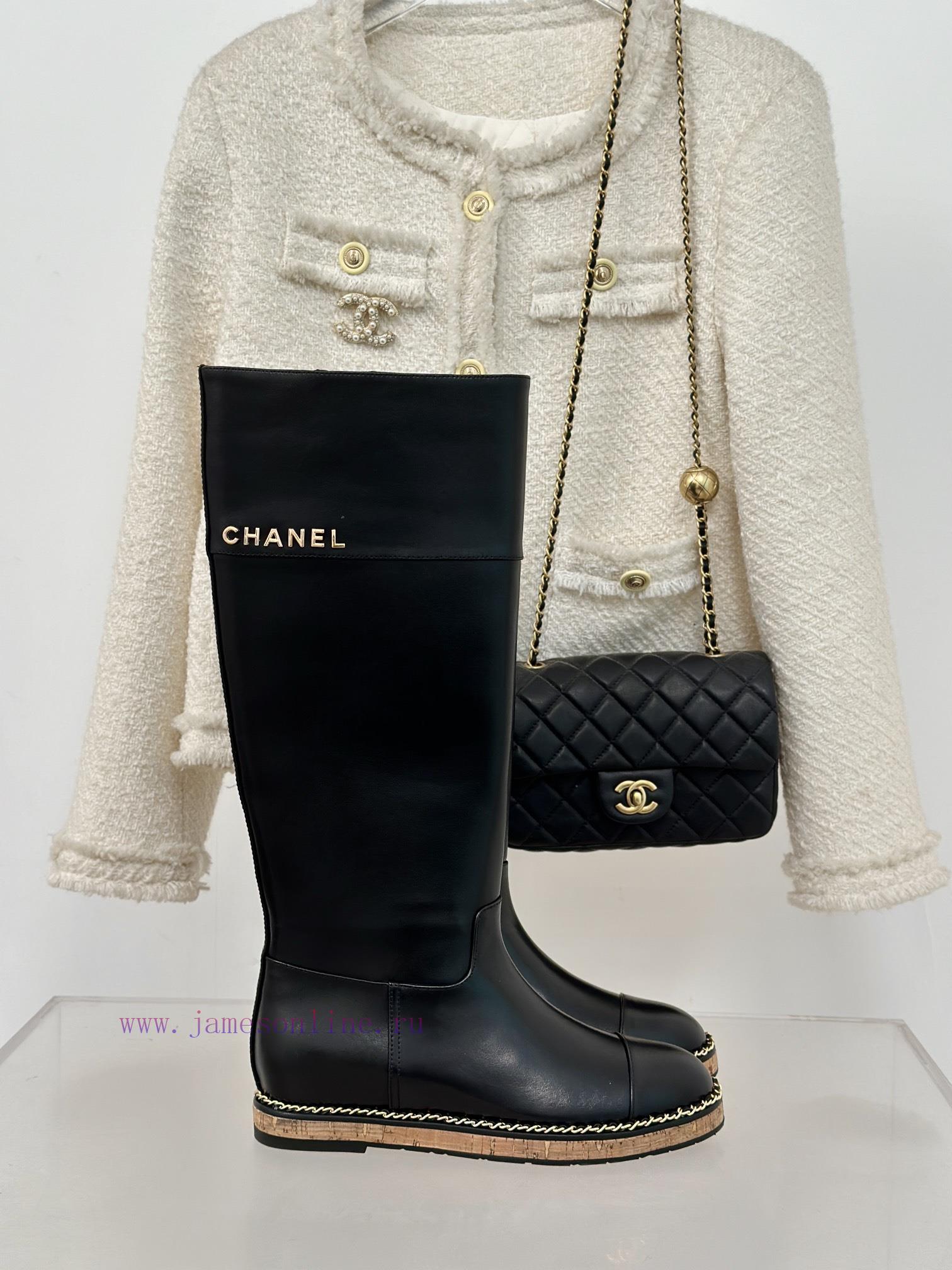Chanel | Chanel Classic Autumn/Winter New ProductsLetter inside height increasing boot serie8ngsonvd