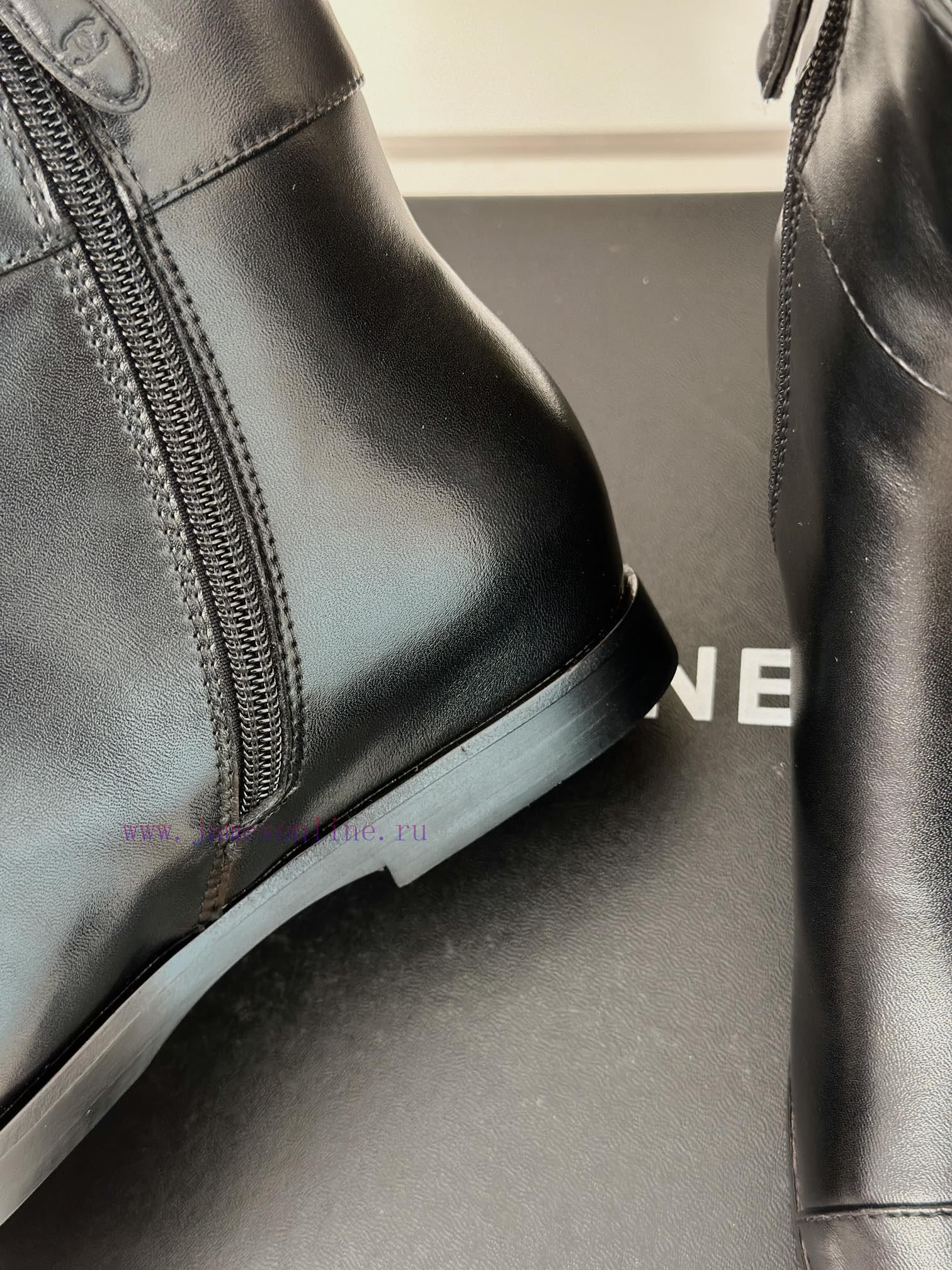 Chanel | Chanel Classic Autumn/Winter New ProductsLetter inside height increasing boot serievty0fe63 - Image 9