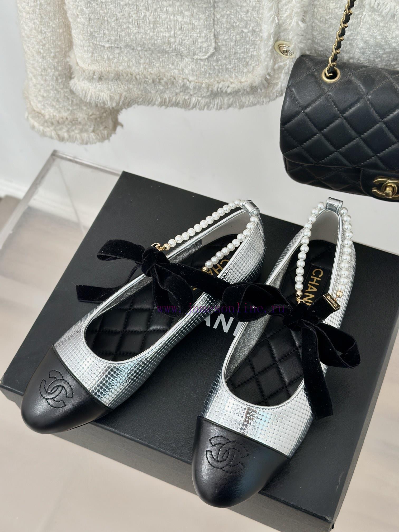 Chanel | Chanel Classic Pearl Chain Foot Ring Mary Jane ShoesOriginal purchase and developme2h7lxu6i - Image 3