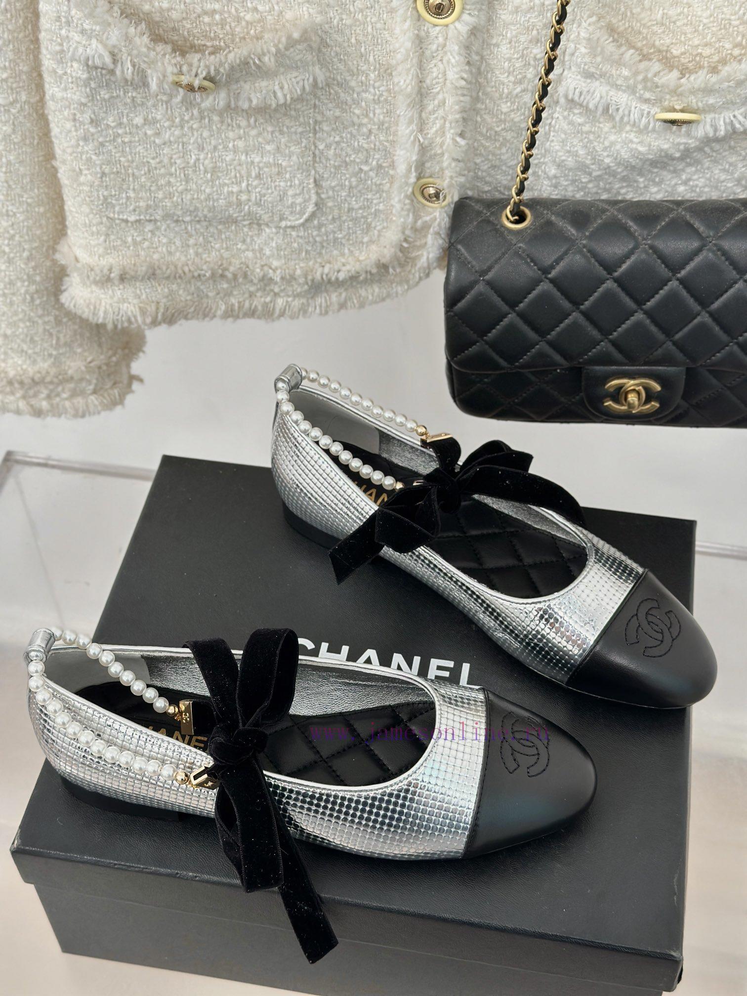 Chanel | Chanel Classic Pearl Chain Foot Ring Mary Jane ShoesOriginal purchase and developme2h7lxu6i - Image 4