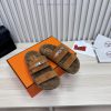 Couple style fashion hit Hermes wool slippers, excellent qualityThe shoe upper is made of imwiawgui6