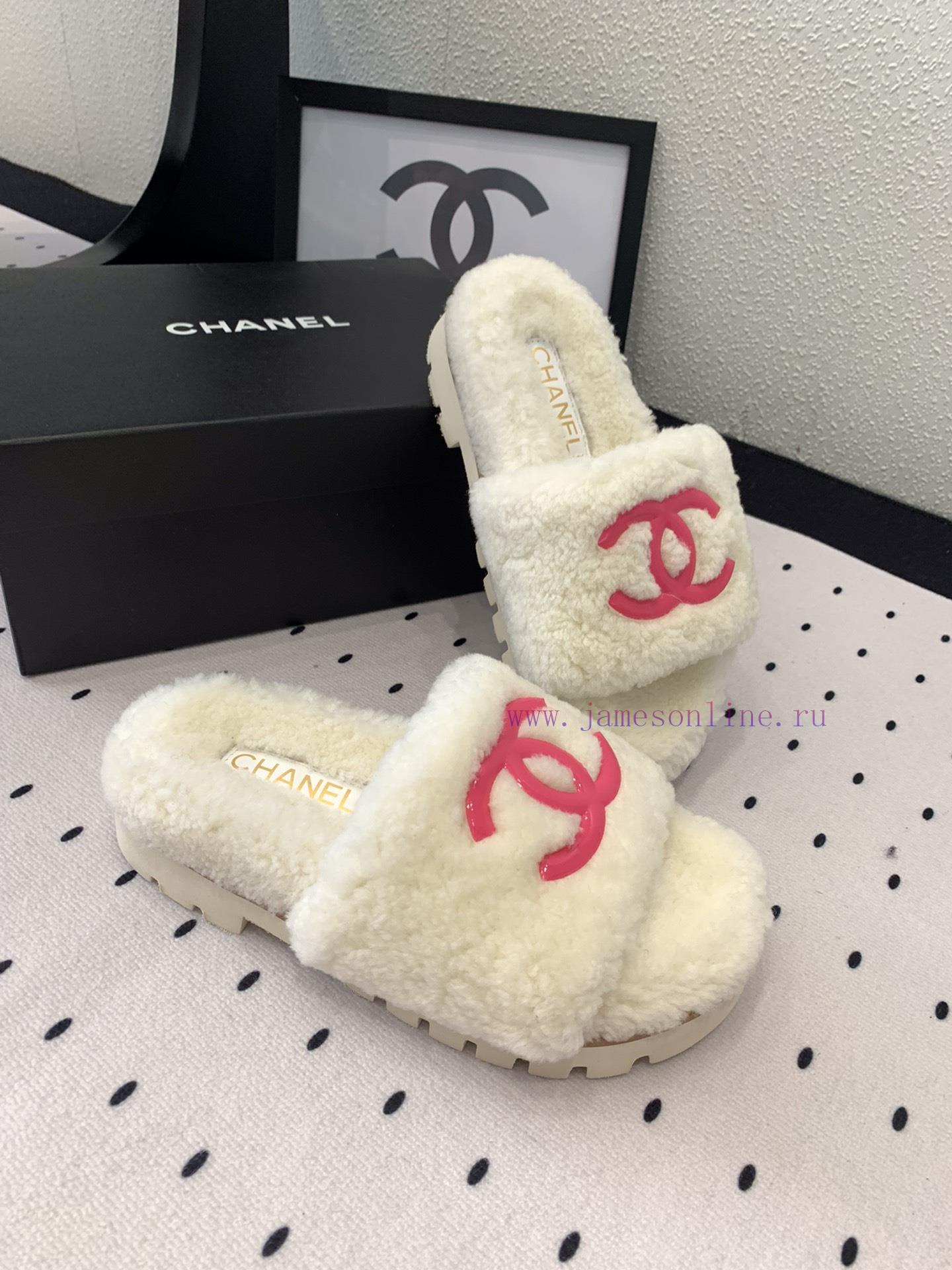 Chanel's new thick soled hairy shoes are fashionable and stylish, with a delicate and soft t8u7vv497 - Image 9