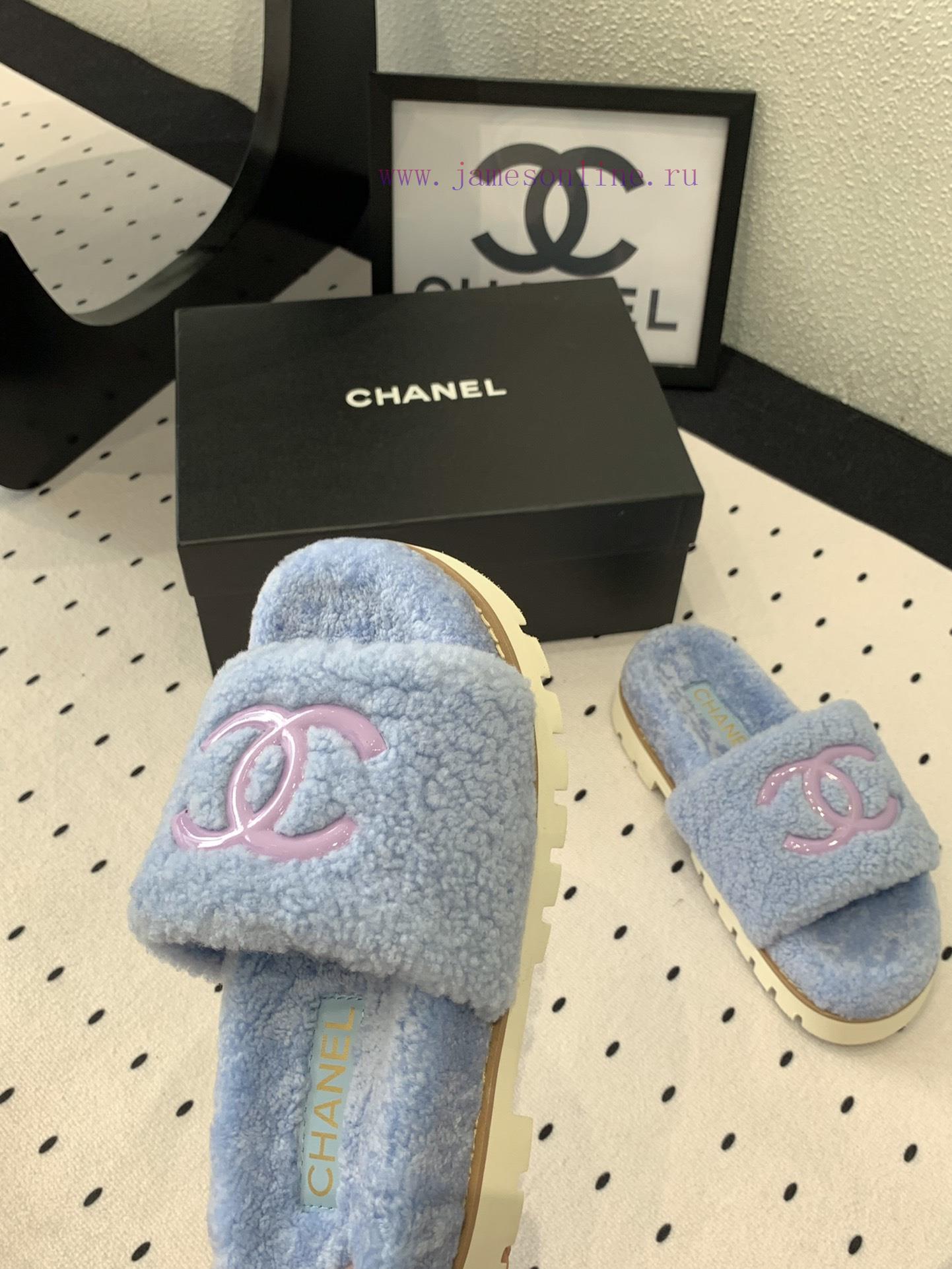 Chanel's new thick soled hairy shoes are fashionable and stylish, with a delicate and soft tzz4ffb8y - Image 9