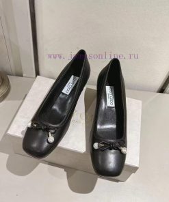 Jimmy Chou, 24ss ELME Napa Sheepskin Exquisite Small Square Heel Dance Shoes Come, Endure Tiw3gbt9xu