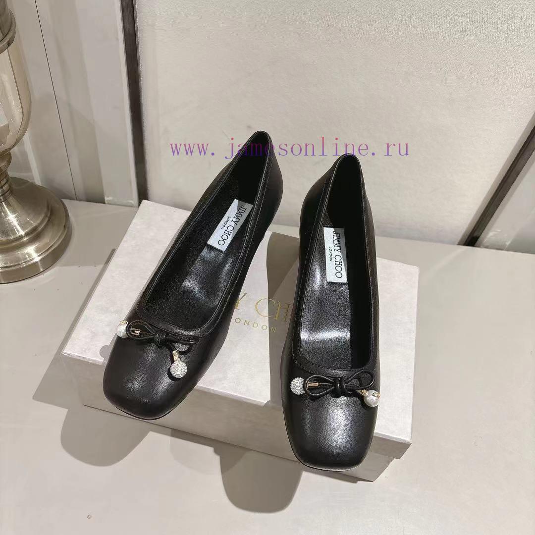 Jimmy Chou, 24ss ELME Napa Sheepskin Exquisite Small Square Heel Dance Shoes Come, Endure Tiw3gbt9xu