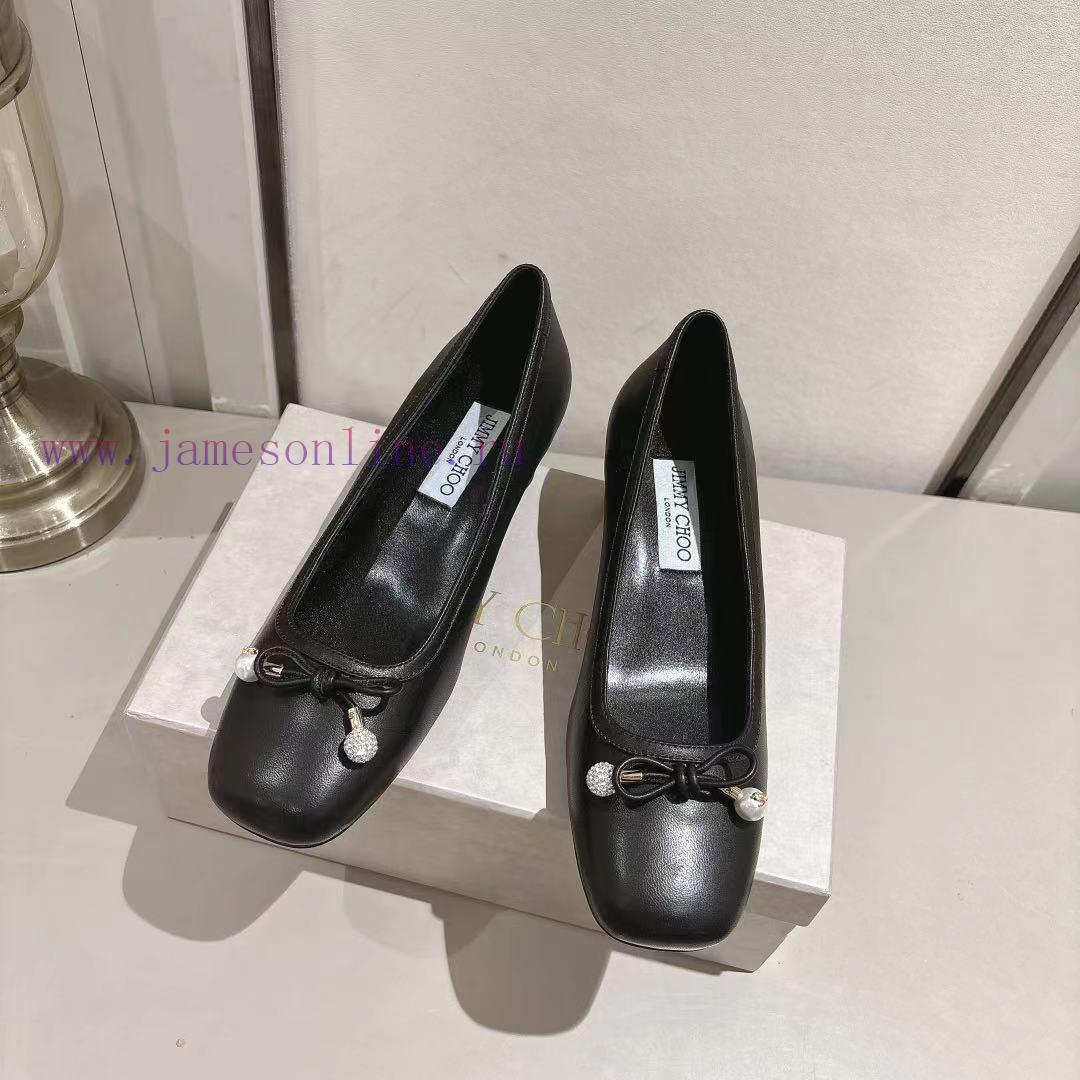 Jimmy Chou, 24ss ELME Napa Sheepskin Exquisite Small Square Heel Dance Shoes Come, Endure Tiw3gbt9xu - Image 2
