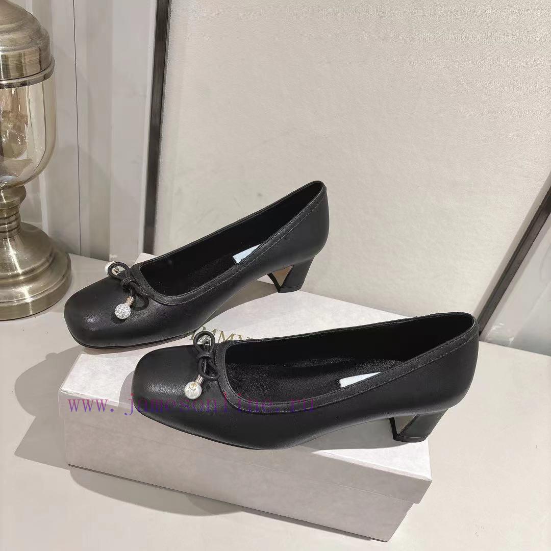 Jimmy Chou, 24ss ELME Napa Sheepskin Exquisite Small Square Heel Dance Shoes Come, Endure Tiw3gbt9xu - Image 3