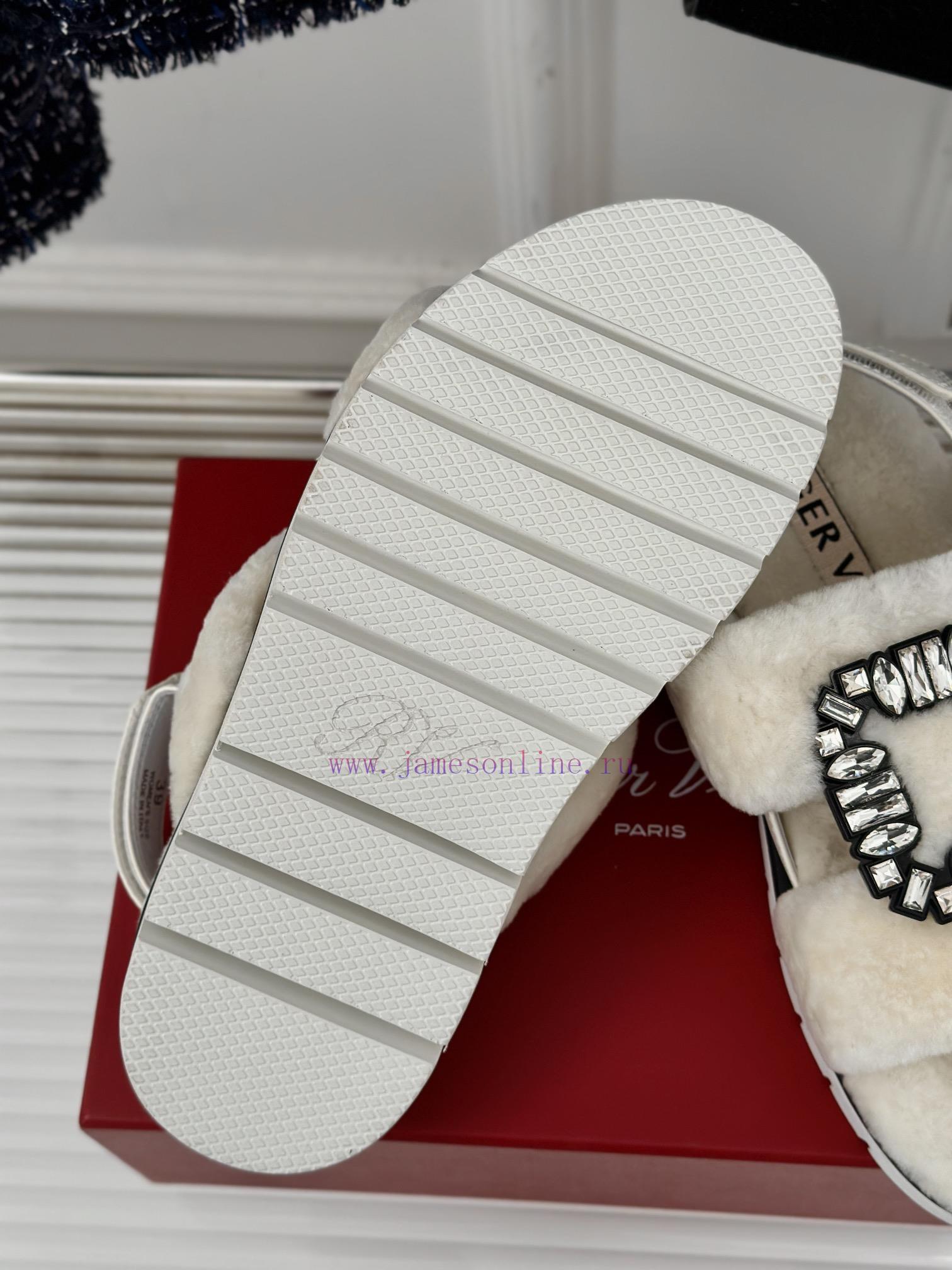 Roger Vivier/RV24s Autumn/Winter New ProductsThick bottom square buckle diamond buckle serieoaae9qeo - Image 10