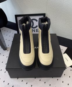 Chanel's new autumn and winter snow boots are top-notch original versions purchased and devec3ud2zu8