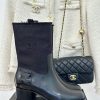 Chanel | Chanel Classic Autumn/Winter Double C Coarse Heel Short Boots~Close your eyes and eit3dr88b
