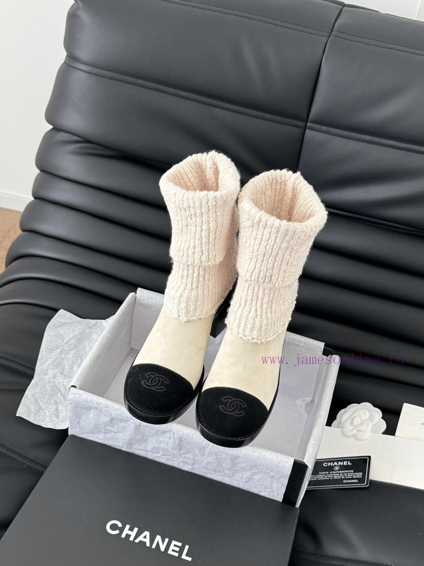 Chanel 24K new socks and bootsThese socks and boots really look good at first glancePut on aoh7qgahe - Image 2
