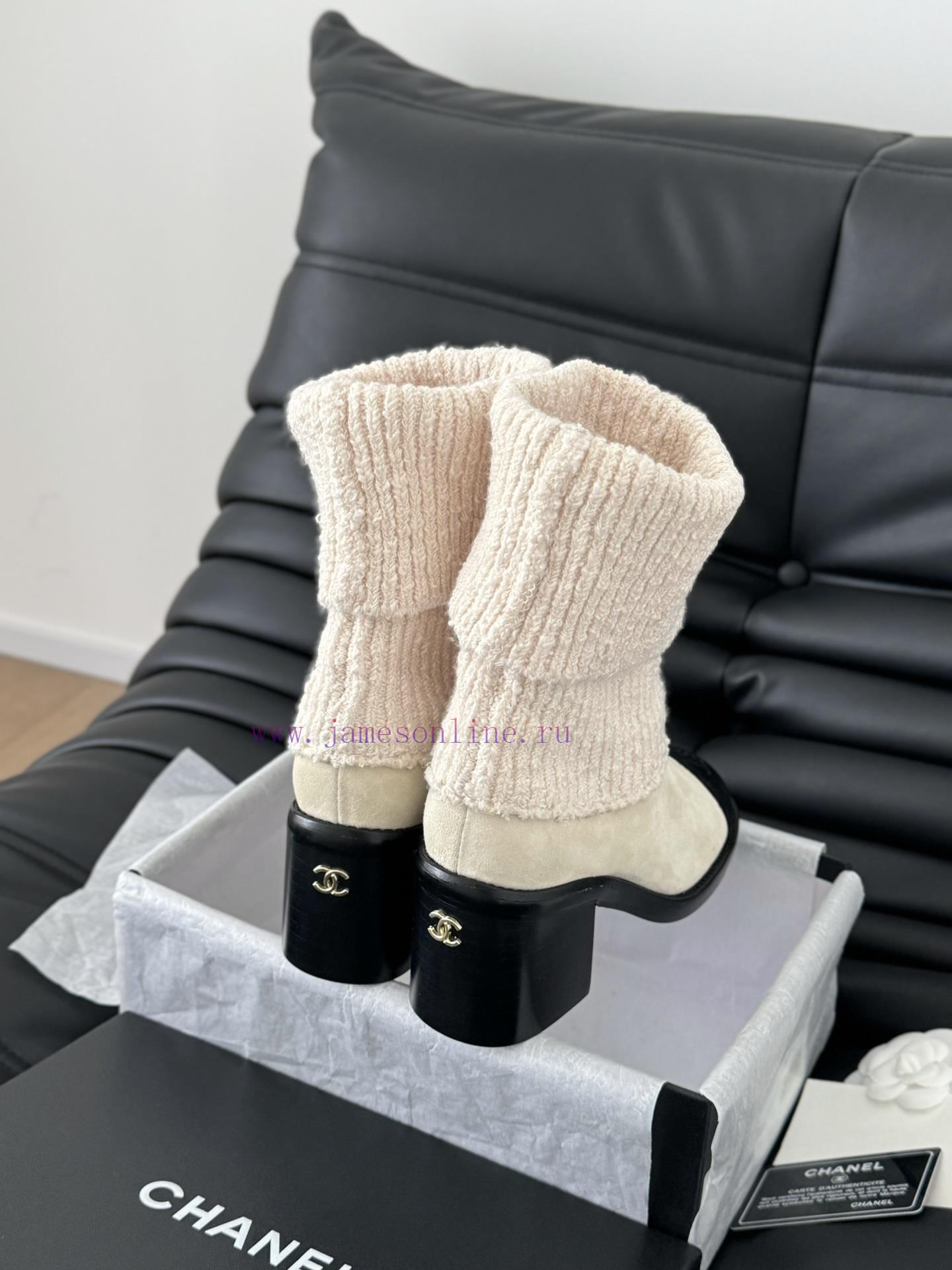 Chanel 24K new socks and bootsThese socks and boots really look good at first glancePut on aoh7qgahe - Image 4