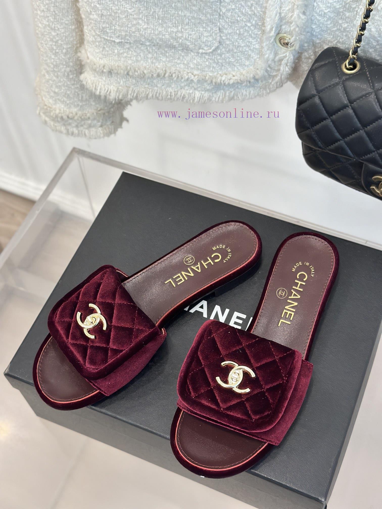 Chanel | Chanel Classic backpack buckle flip flip flip slippersClassic and timeless~Flip styywiddl9y - Image 3