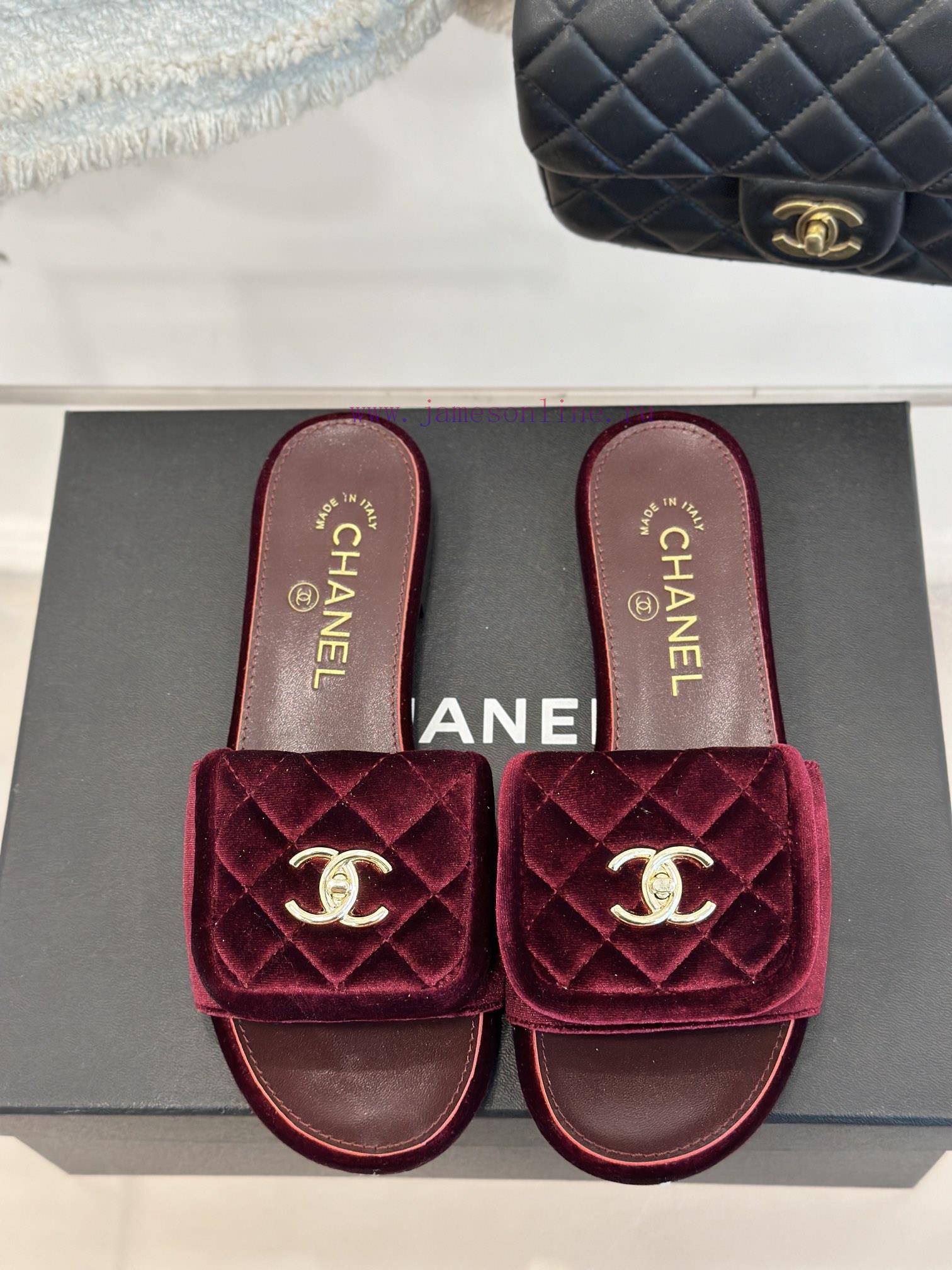 Chanel | Chanel Classic backpack buckle flip flip flip slippersClassic and timeless~Flip styywiddl9y - Image 5