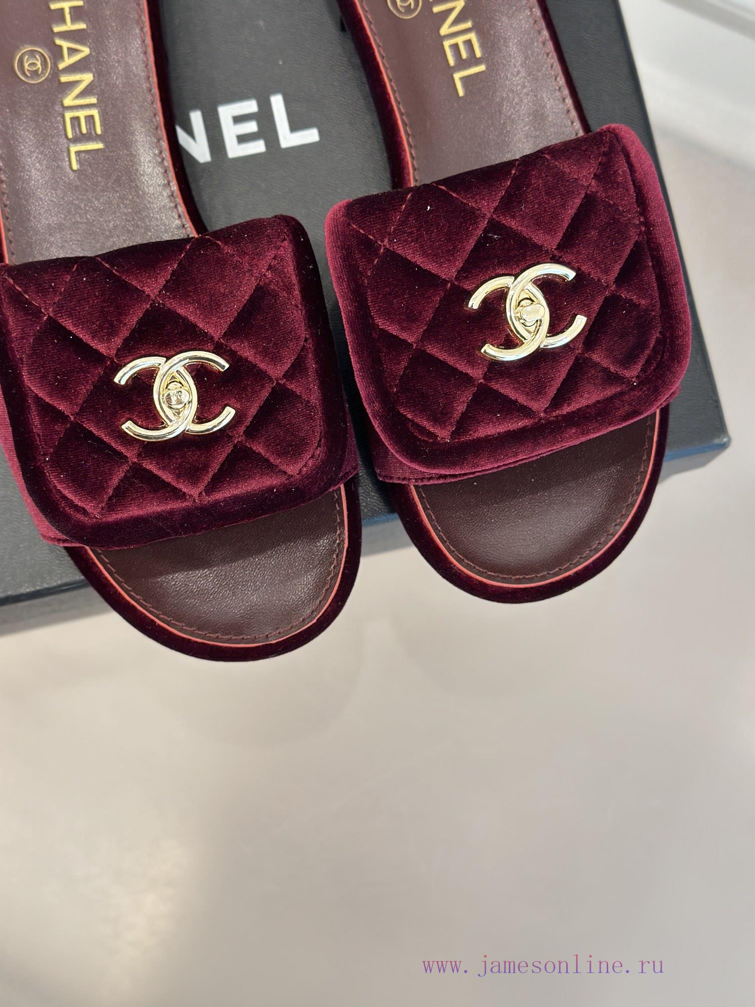 Chanel | Chanel Classic backpack buckle flip flip flip slippersClassic and timeless~Flip styywiddl9y - Image 8