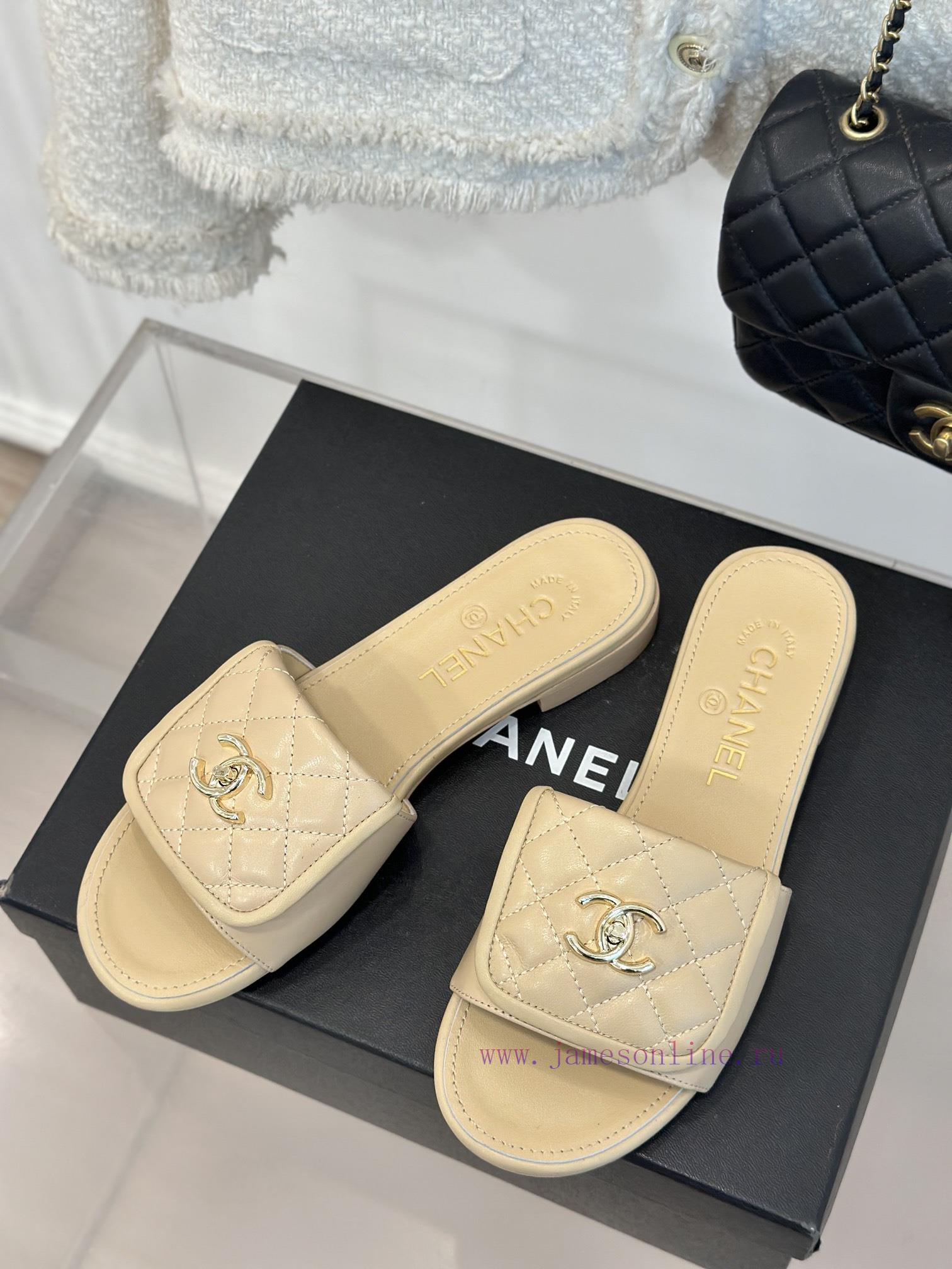 Chanel | Chanel Classic backpack buckle flip flip flip slippersClassic and timeless~Flip sty3wenjjm3 - Image 3