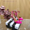 Aquazzura2024 New Top Pineapple Women's Hollow High Heel Sandals Original 1:1 Open Mold Heelxtsjb2s2