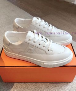 Men's 20 official website limited edition couple's H home 24ss autumn and winter white shoesmxk1xpbx