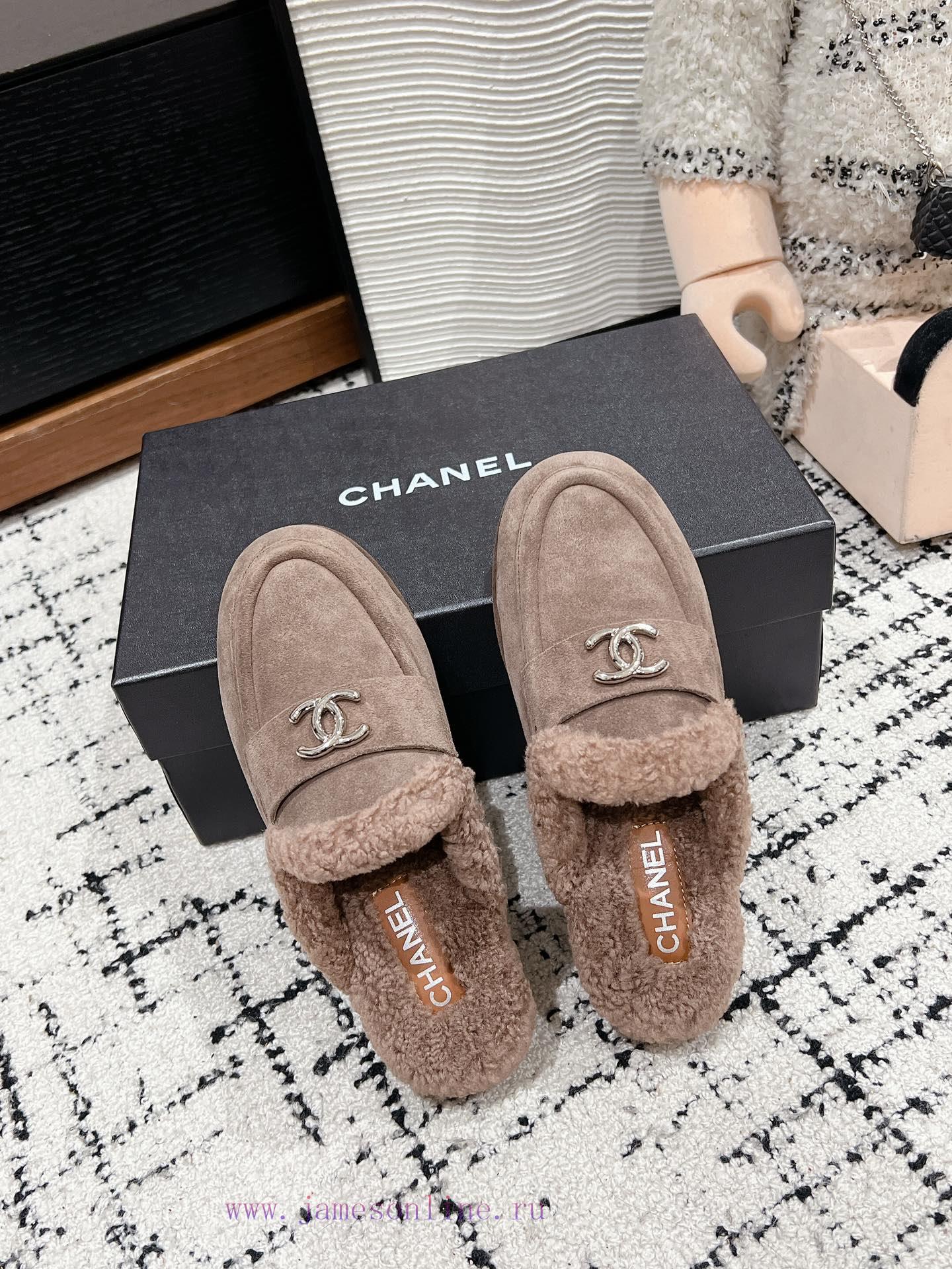 Top qualitychanel ss24new arrival~Chanel 2024 Autumn/Winter New Double C-Button Woolen DragFwrbvrjau - Image 4