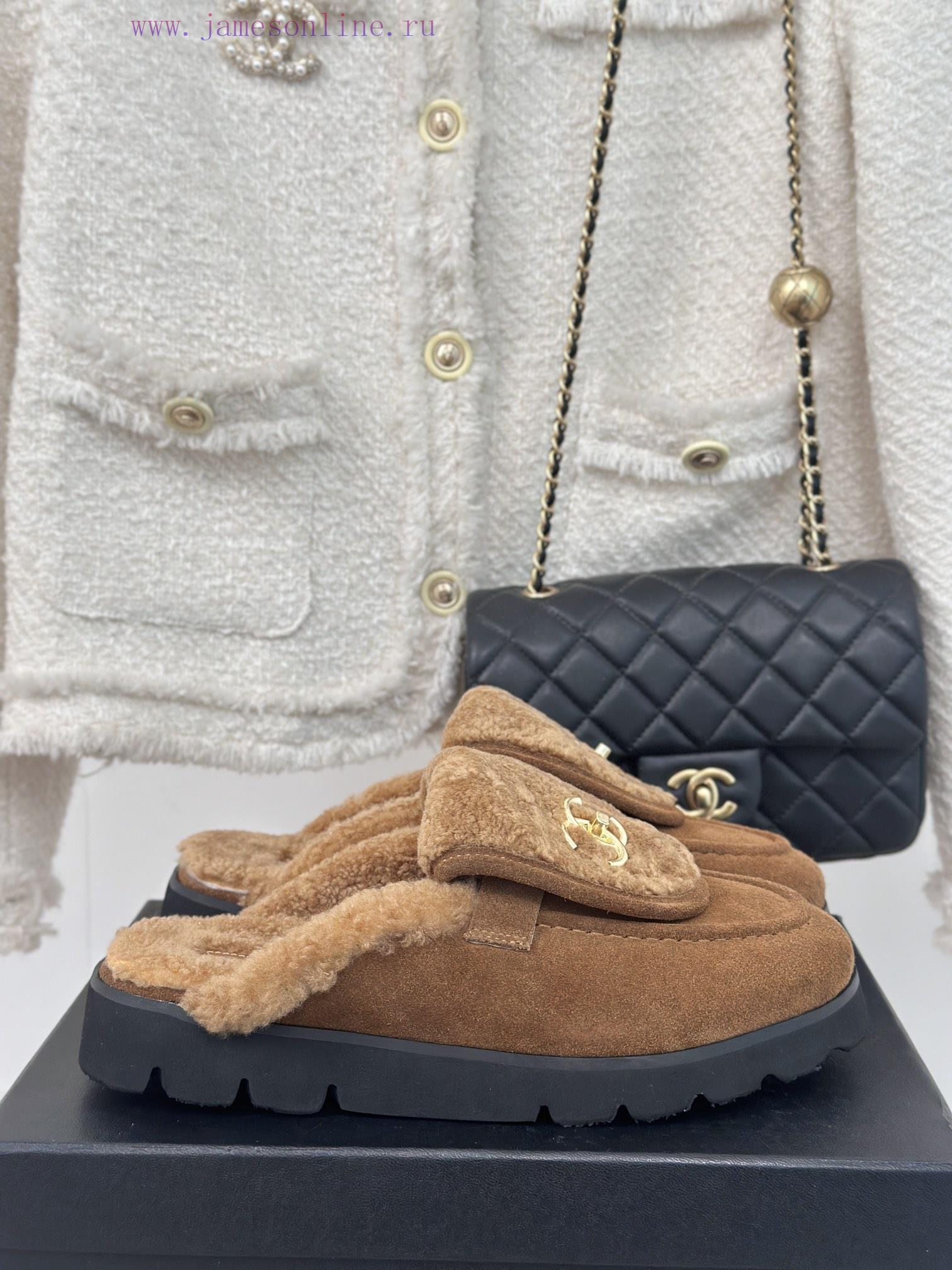 Chanel | Chanel Classic backpack buckle flip coverThick bottomed wool semi trailerI can't liize7vliz