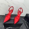 CHANEL24 new products Pointed high heels are simply perfect and easy to handleReal silk exud7rmpeols