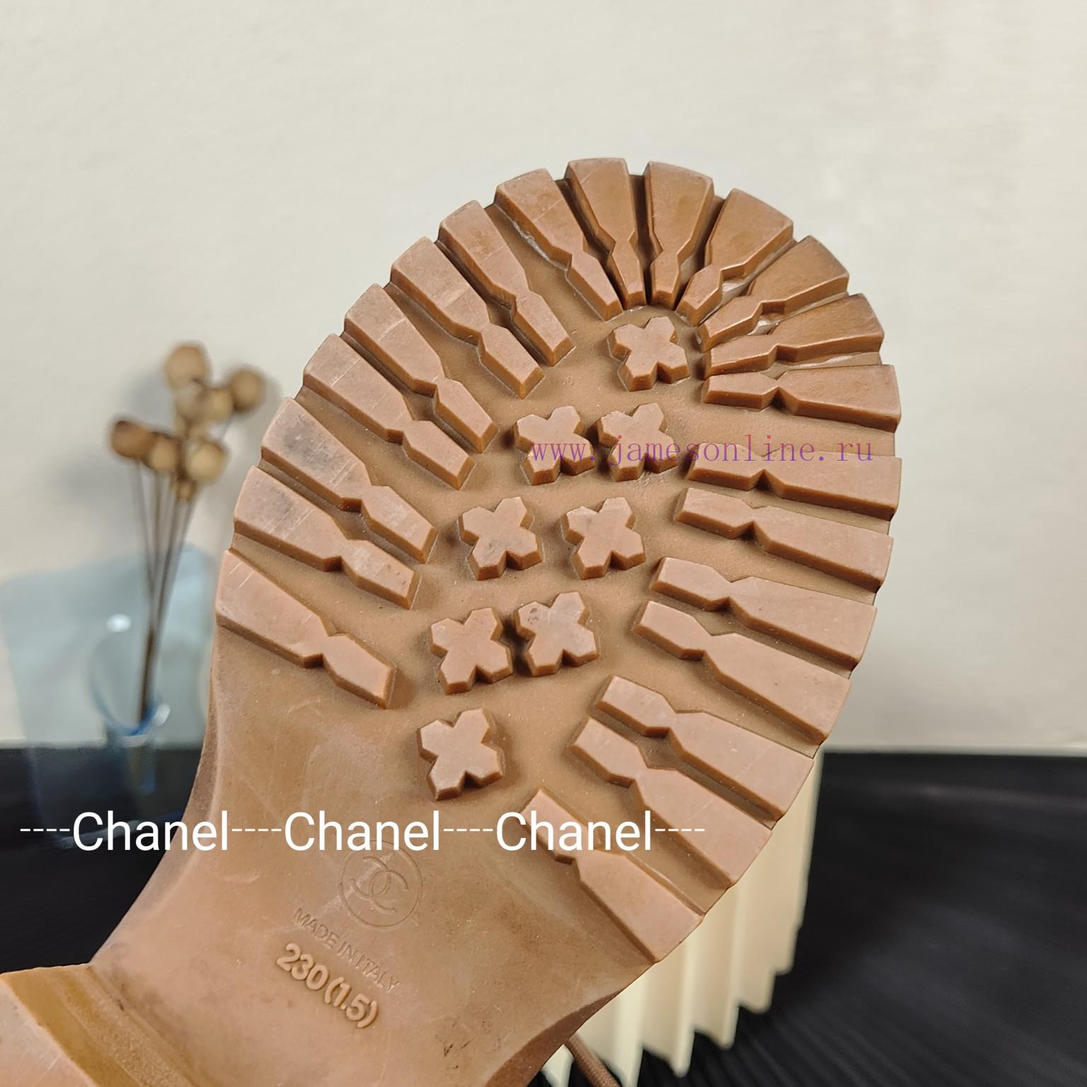 Purchasing gradeChanel 24ss Chanel new Chanel letter buckle Martin boots autumn and winter msw8cv3tg - Image 10