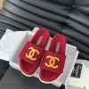 Chanel 24B new fur slippersThis fur mop is really cuteSoft and fluffy fur, comfortable and wzguva8k1