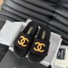 Chanel 24B new fur slippersThis fur mop is really cuteSoft and fluffy fur, comfortable and wgxu9w2de