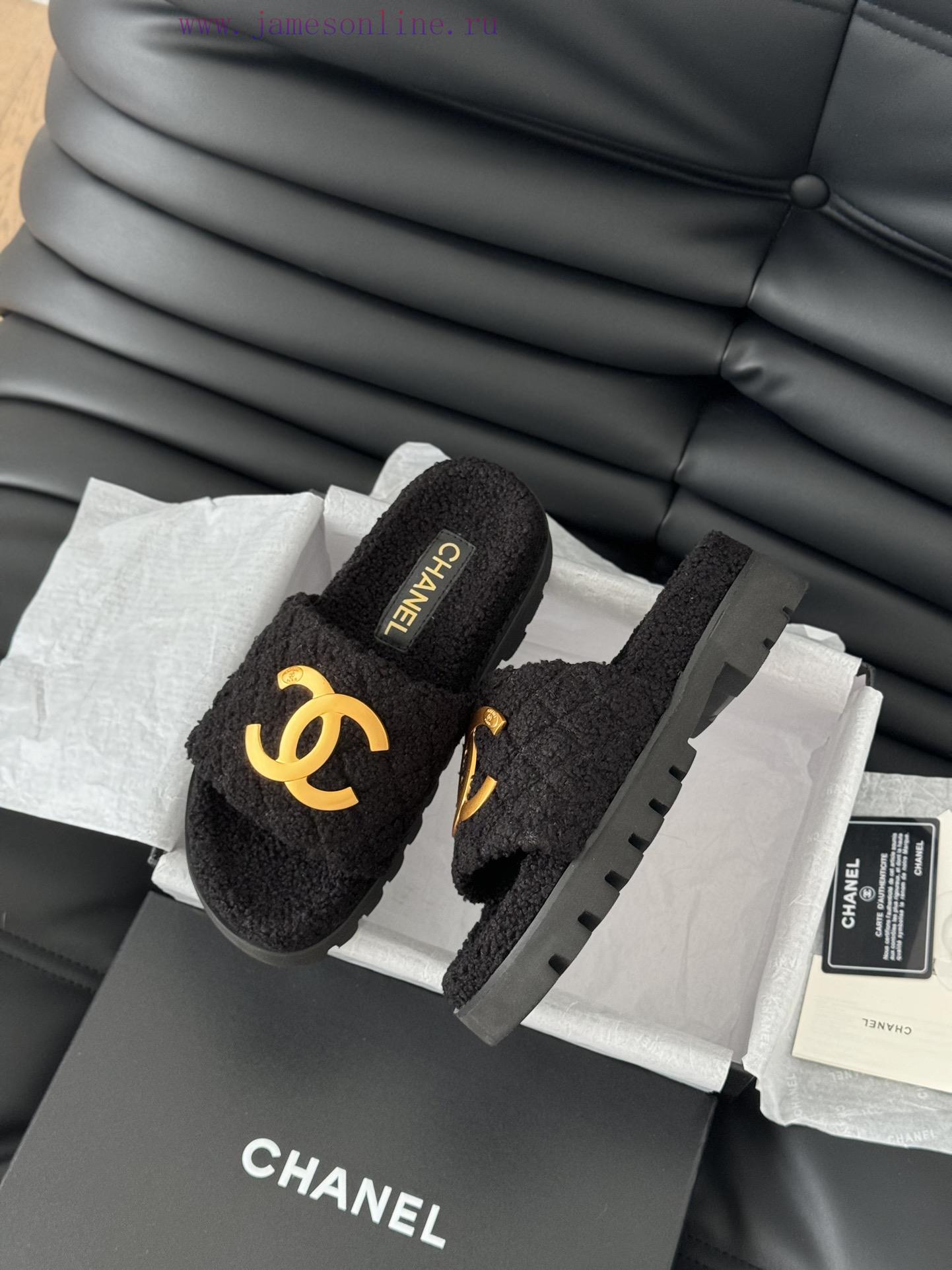 Chanel 24B new fur slippersThis fur mop is really cuteSoft and fluffy fur, comfortable and wgxu9w2de - Image 3