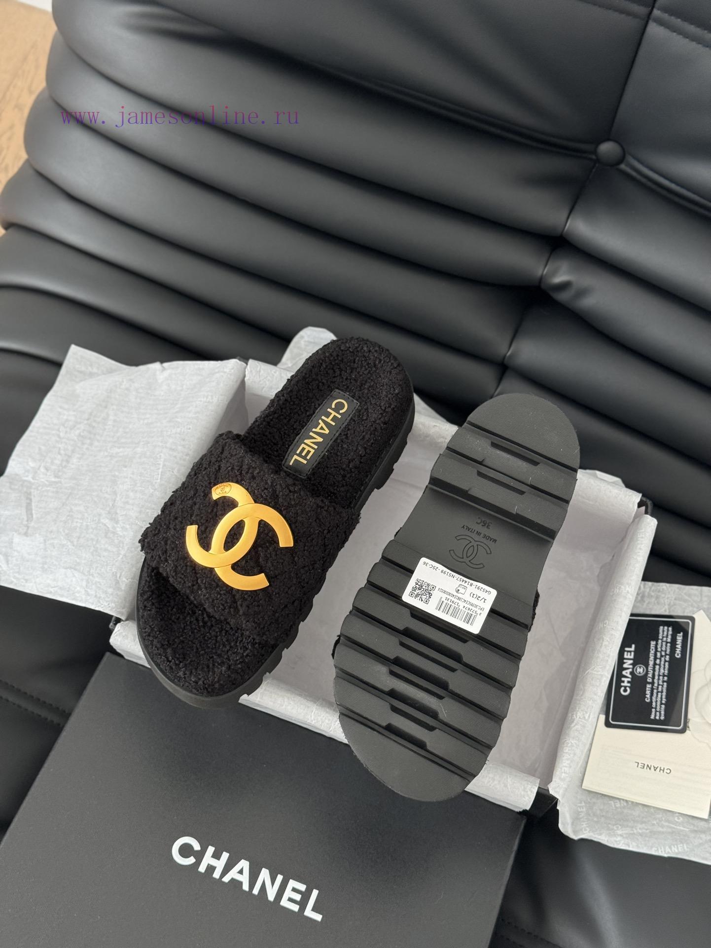 Chanel 24B new fur slippersThis fur mop is really cuteSoft and fluffy fur, comfortable and wgxu9w2de - Image 4